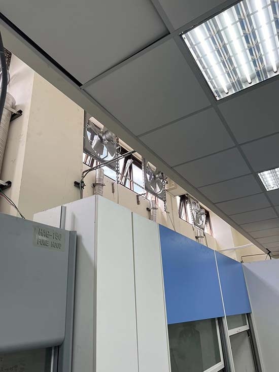 桃園水電工程-排風扇配線安裝