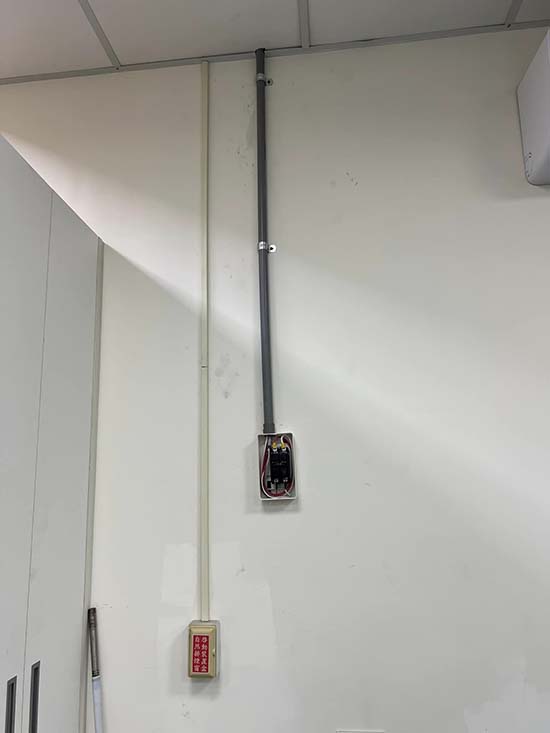 桃園水電工程-排風扇配線安裝