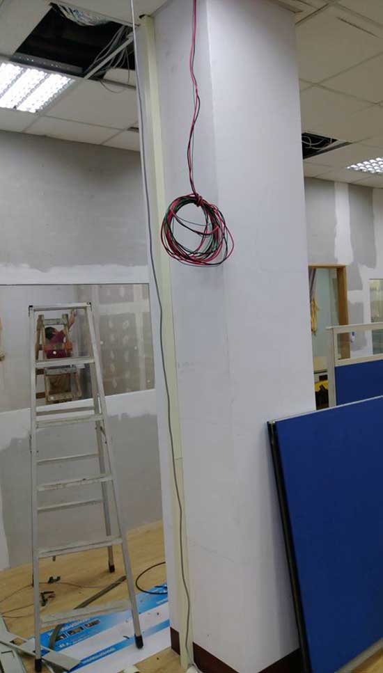 桃園網路線及電話線拉線設置