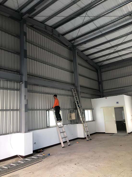 廠房頭射燈安裝