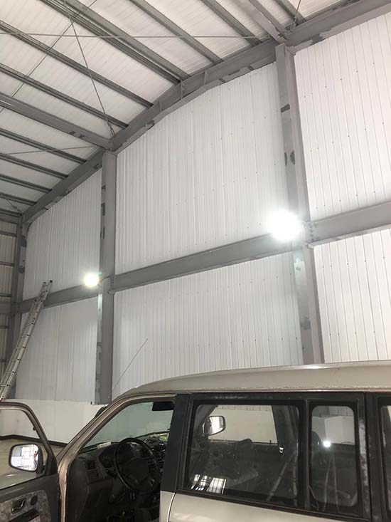 廠房頭射燈安裝