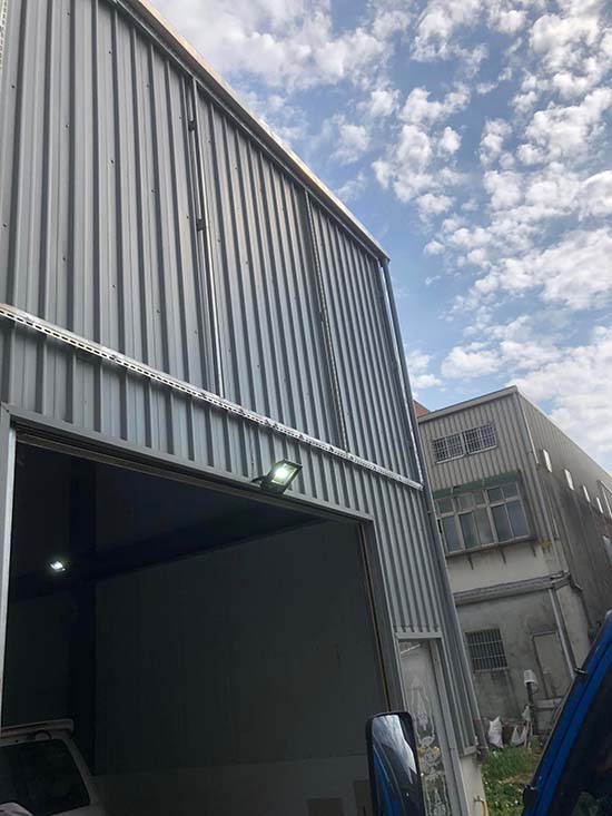 廠房頭射燈安裝